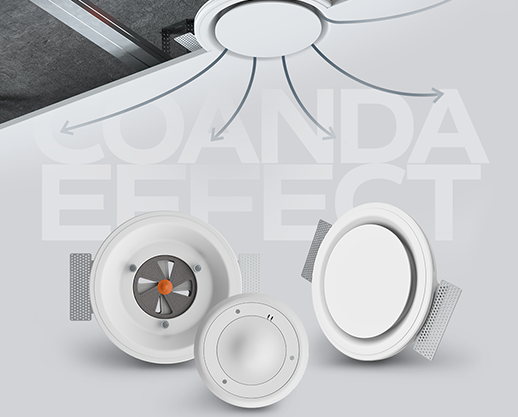 Novinka: ERGOVENT RONDO COANDA – větrání bez průvanu díky Coandovu efektu
