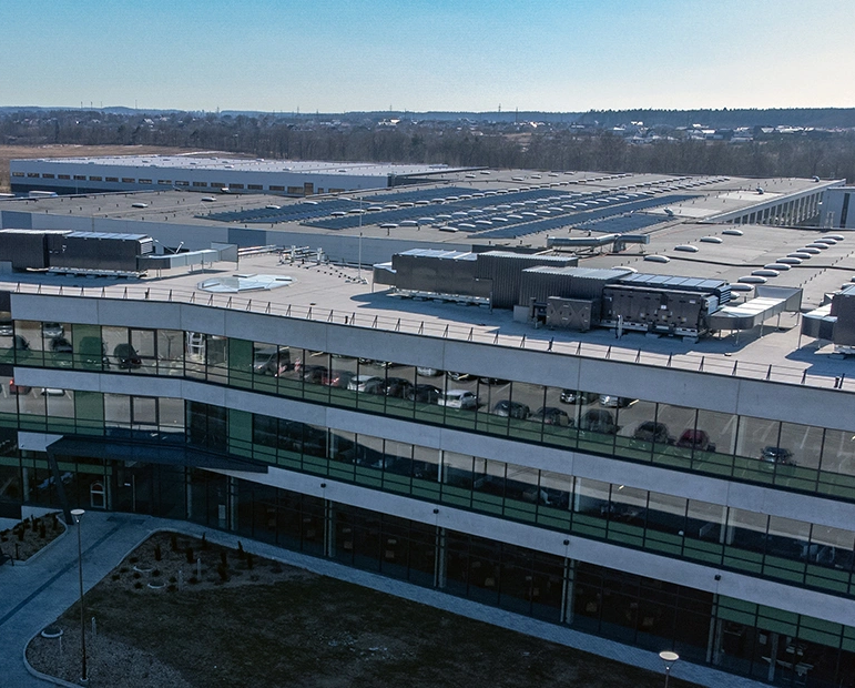 Jednotky RHP Pro2 zajišťují komfortní vnitřní klima v centrále KOMFOVENT