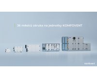 36 měsíců záruka na všechny jednotky KOMFOVENT