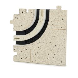 Rohový spojovací díl pro ERGOVENT LINEO PUZZLE 2S - 200 mm, oblý roh