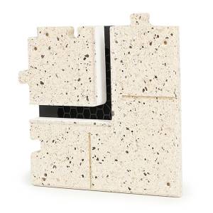 Rohový spojovací díl pro ERGOVENT LINEO PUZZLE - 200 mm, 90° pravý úhel