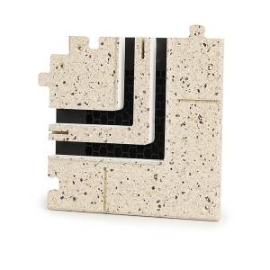 Rohový spojovací díl pro ERGOVENT LINEO PUZZLE 2S - 20 mm, 90° pravý úhel