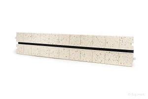 Rovný spojovací díl pro ERGOVENT LINEO PUZZLE - 20x1050 mm